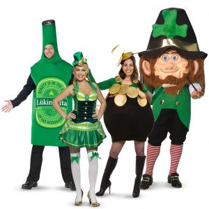 Déguisement de la Saint-Patrick pour femme Vert Irlande