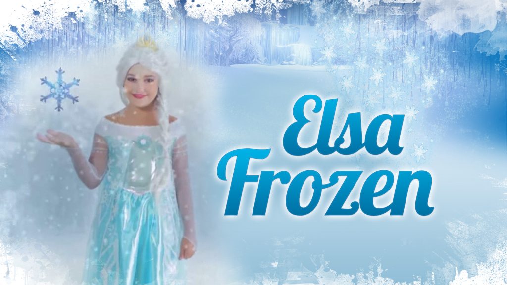 disfrazarse Elsa Frozen, La Princesa del Hielo.