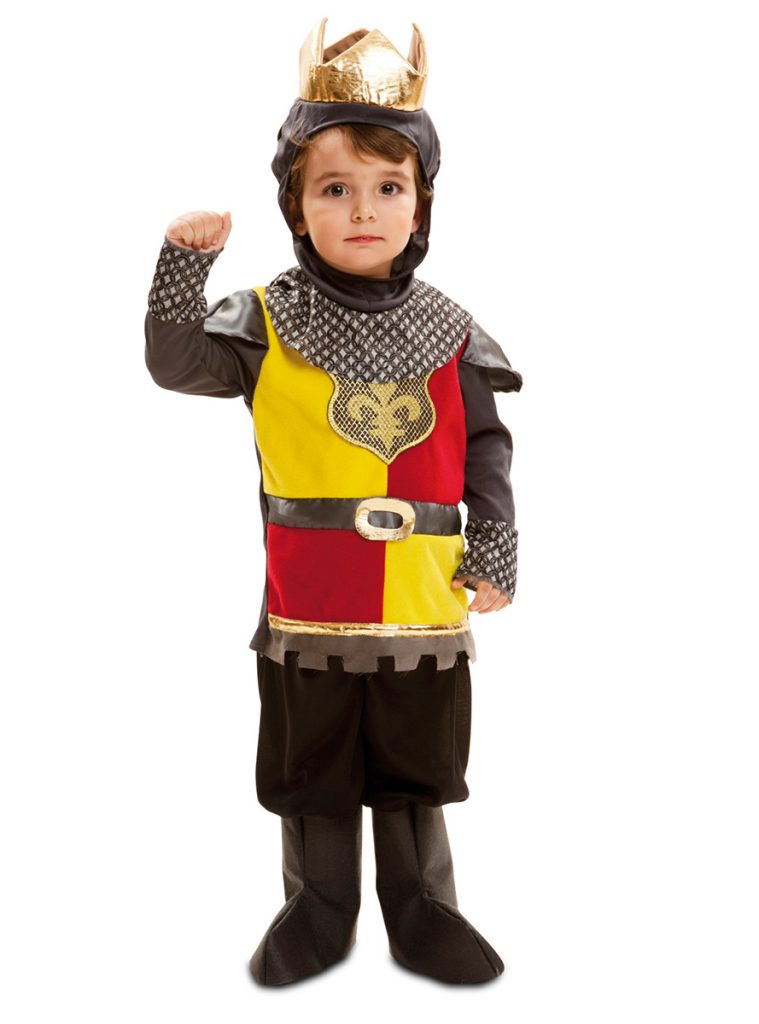 Disfraz de rey batallador para niño