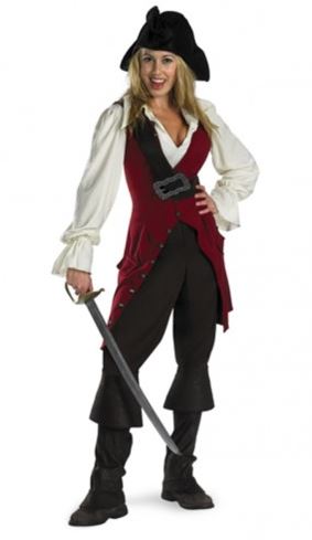 disfraz pirata mujer
