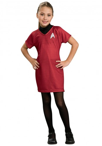 Disfraz Uhura Star Trek para niña