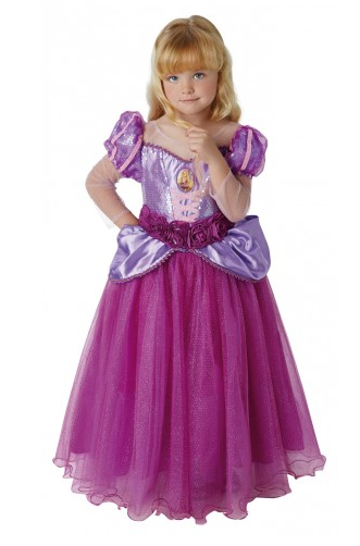 disfraz de Rapunzel para niña