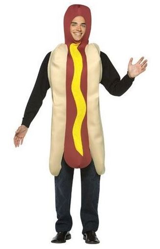 disfraz de perrito caliente hot dog