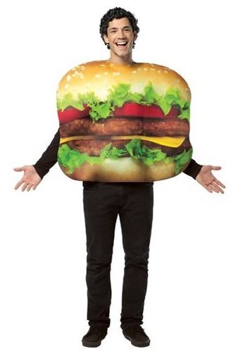 disfraz hamburguesa
