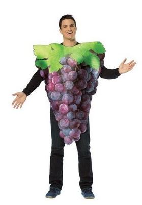 disfraz racimo uvas