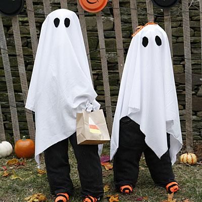 disfraz diy fantasma halloween