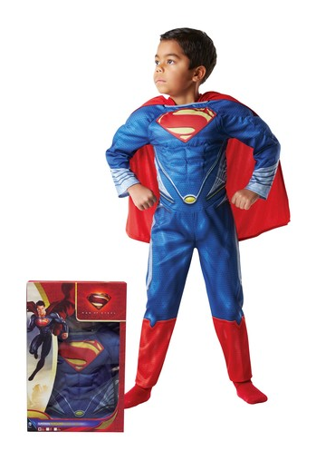 disfraz superman caja