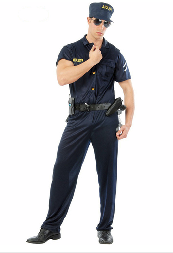 disfraz agente policia