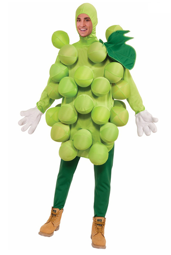 disfraz uvas verdes