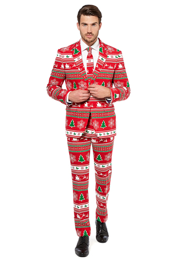 Opposuits navideños: el traje más elegante para estas Navidades