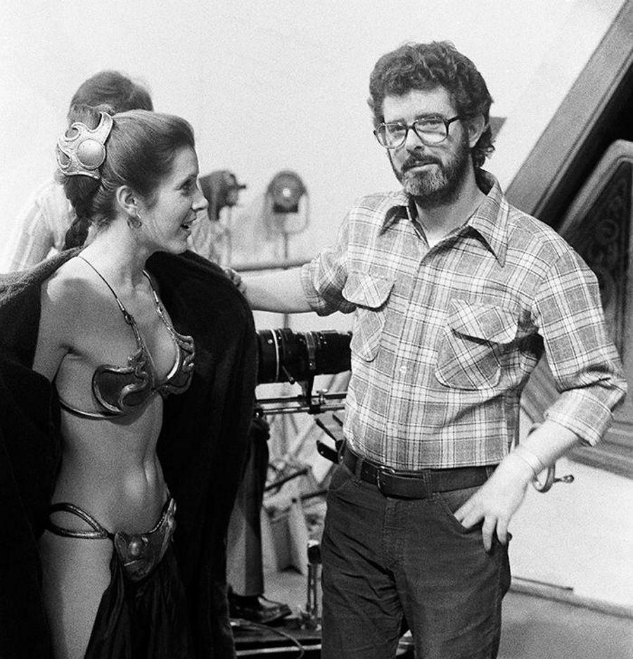 carrie-fisher-george-lucas