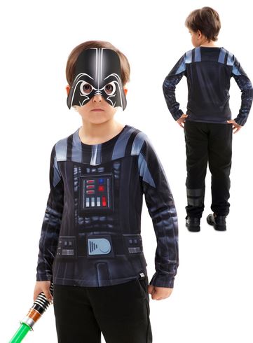 Camiseta Darth Vader hiperrealista nino