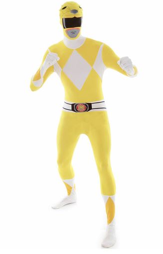 Disfraz Power Ranger amarillo
