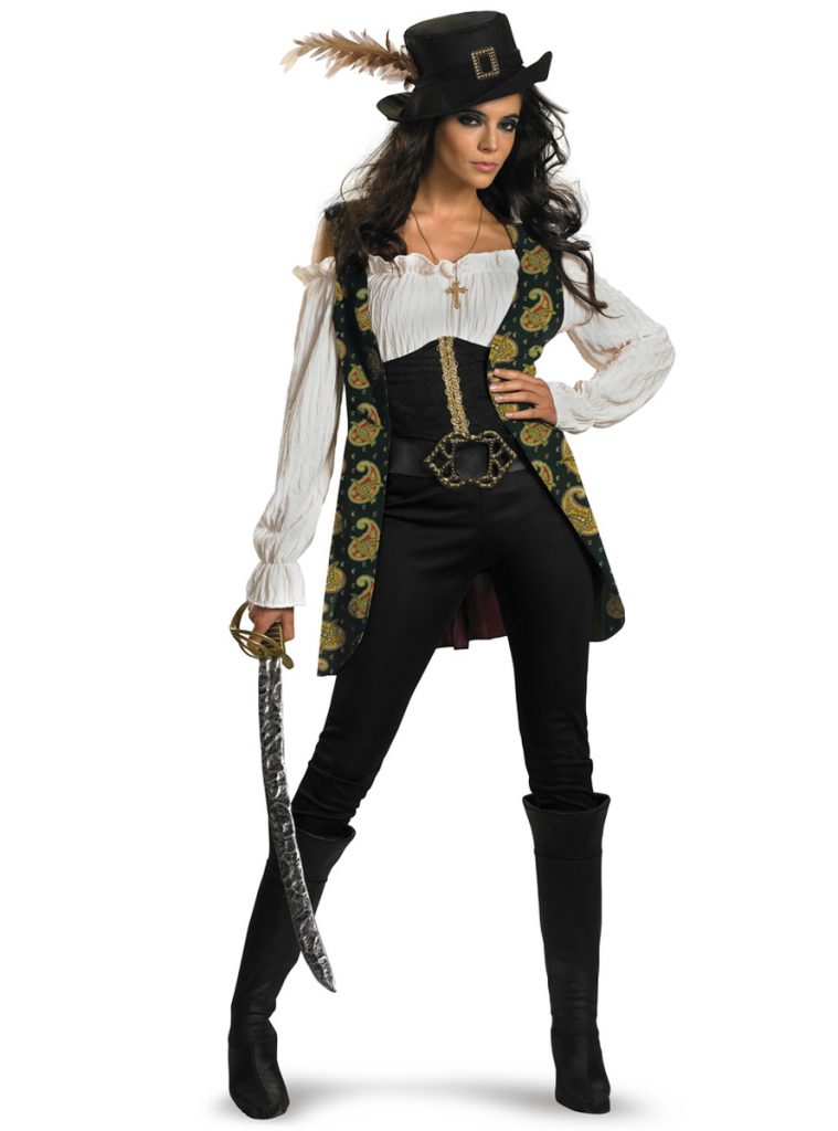 Disfraz de Angélica Piratas del Caribe para mujer