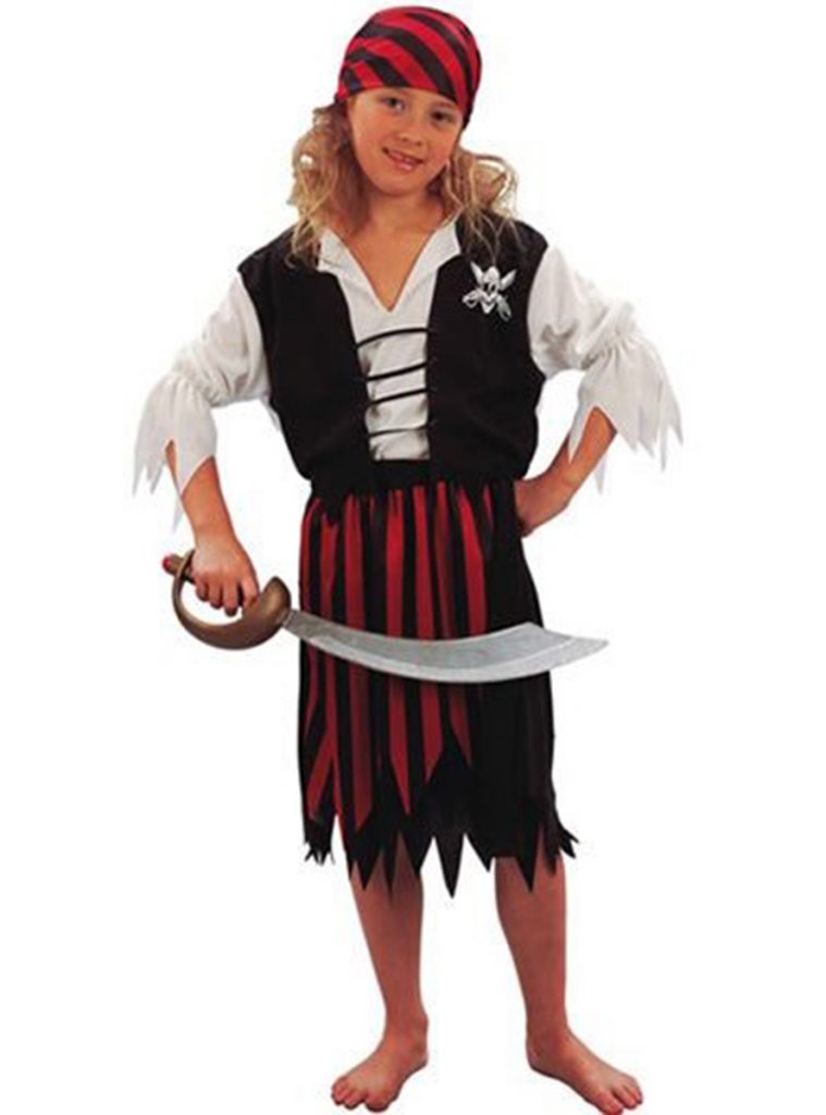 Disfraces de pirata para niña clásicos