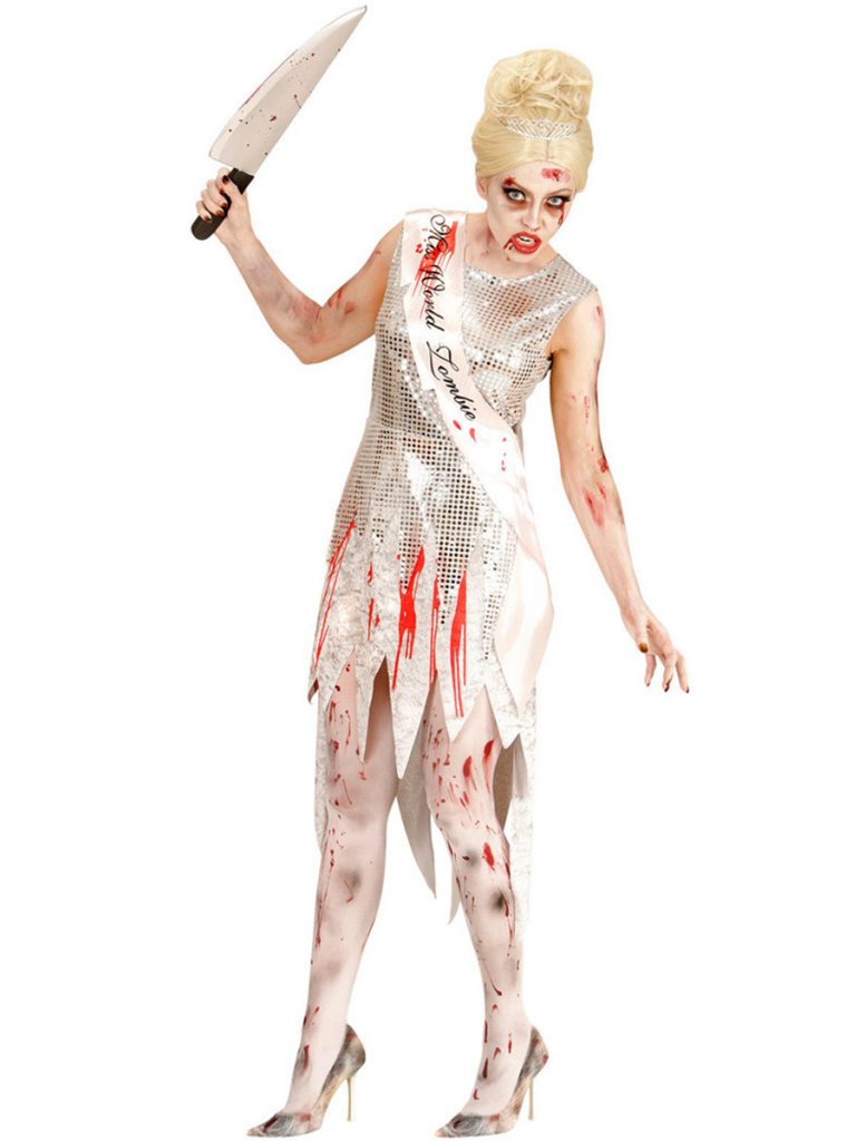 Disfraz de zombie Miss Mundo