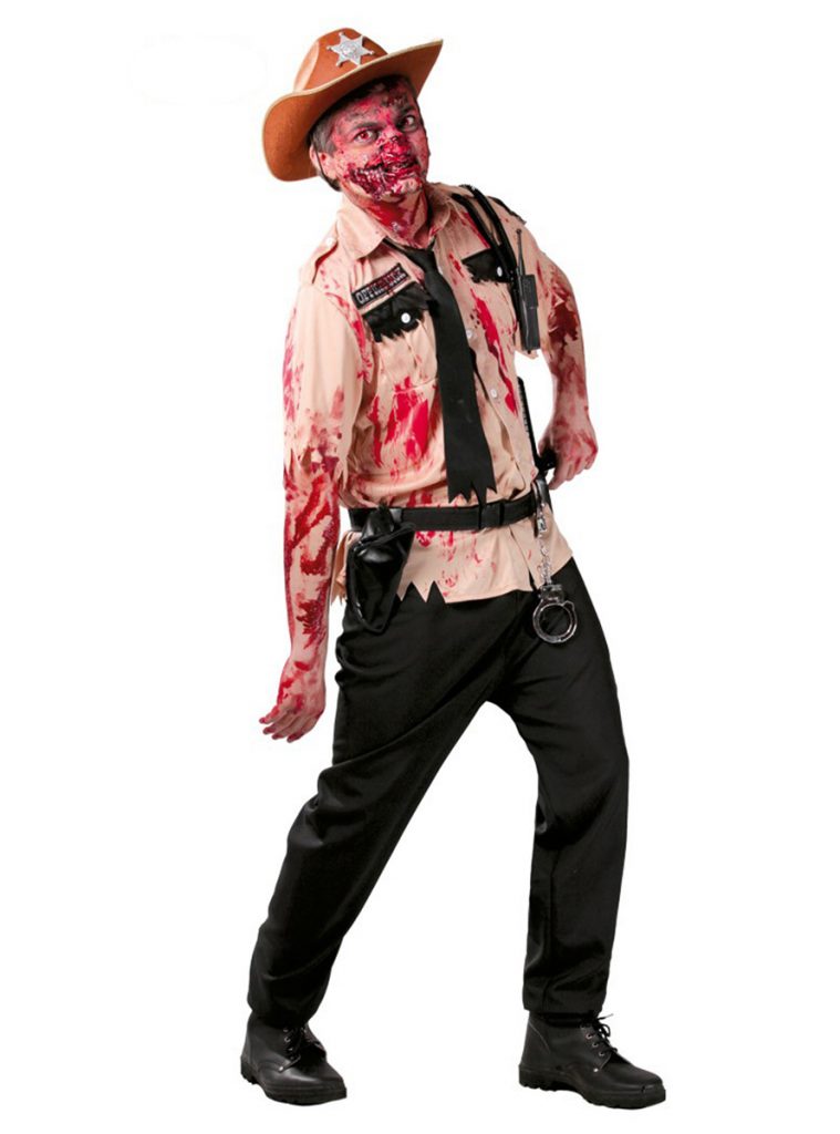 Disfraz de zombie oficial de Policía