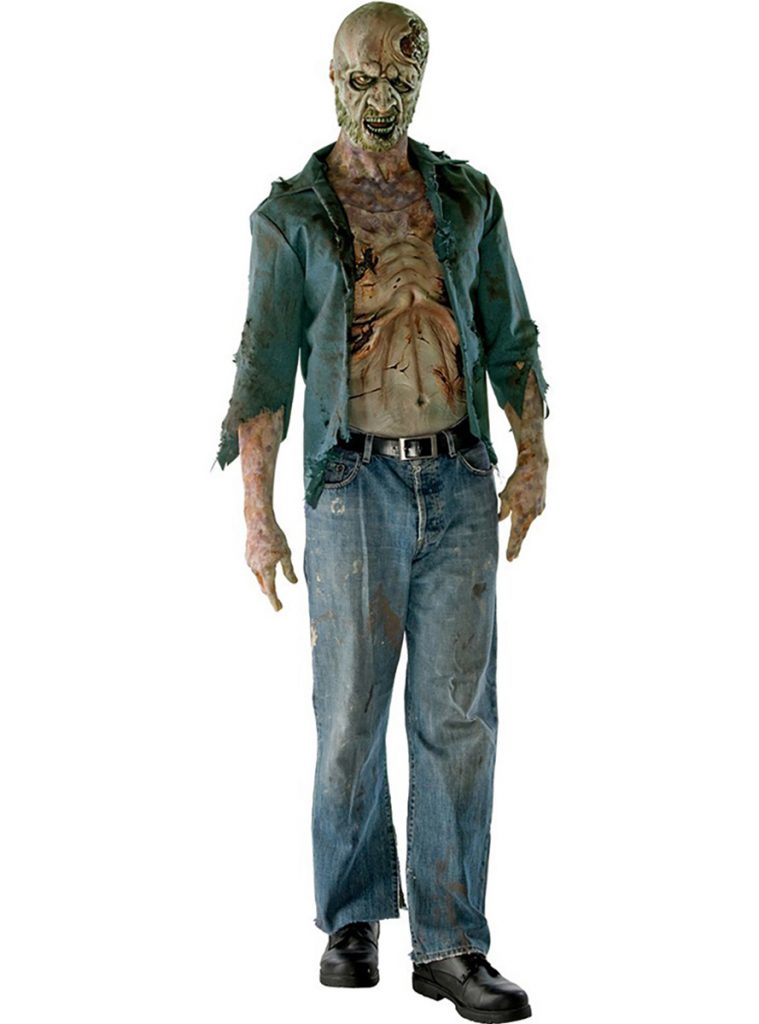 Disfraz de zombie The Walking Dead oficial