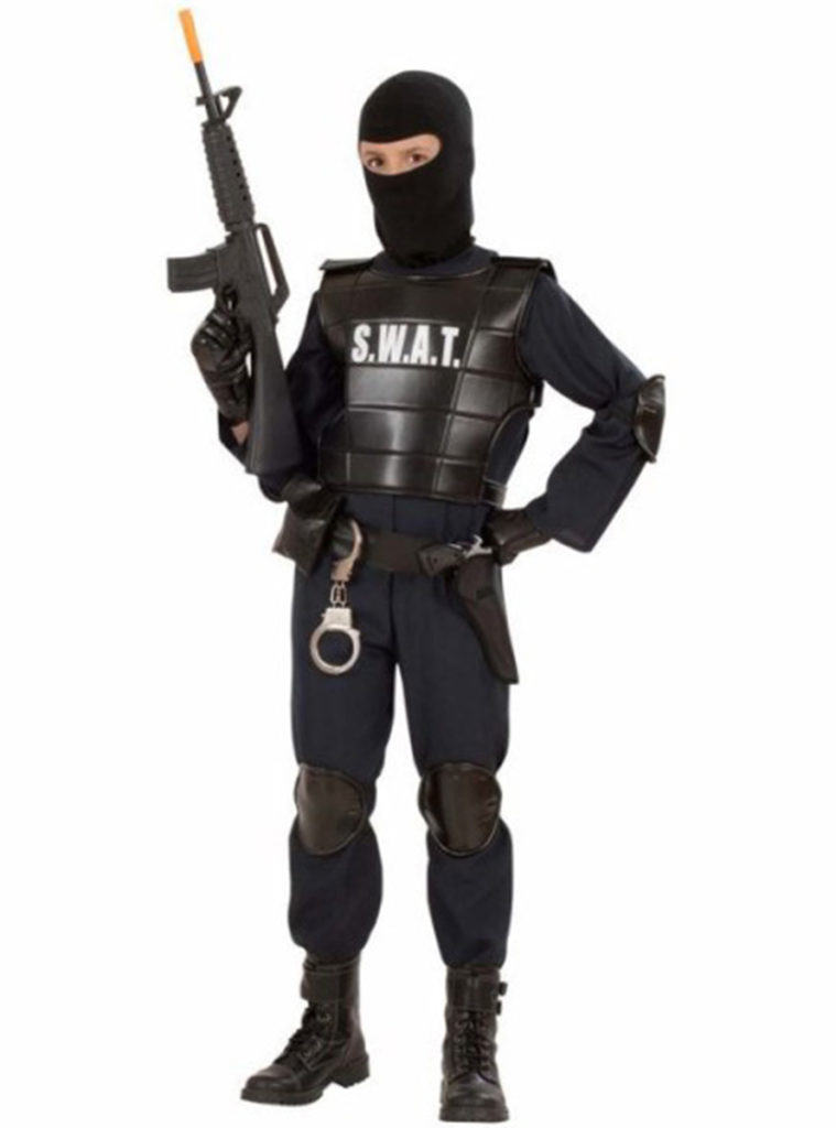 déguisement agent special swat enfant