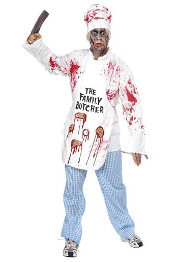 disfraz halloween cocinero -zombie