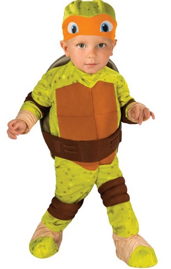 disfraz de michalangelo tortugas ninja para bebe