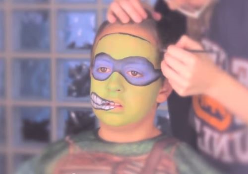maquillaje Ninja Turtles