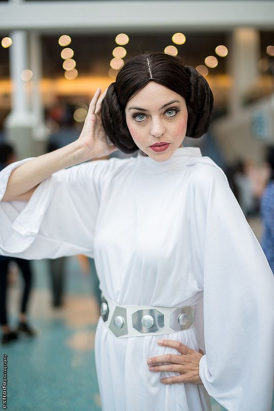 Prohibición pulgar Atravesar Como disfrazarse de princesa Leia Star Wars