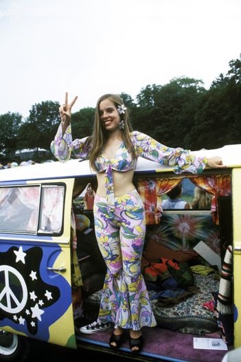 chica hippie