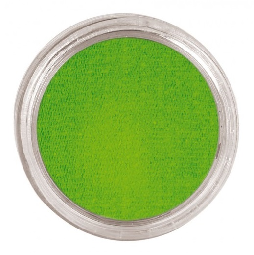 maquillaje-al-agua-color-verde-claro